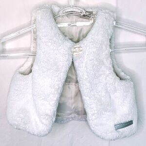 Calvin Klein Jeans / Faux Fur Vest - Size 2